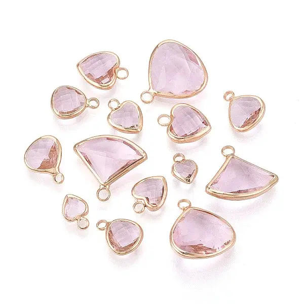 Brass Glass Pendants