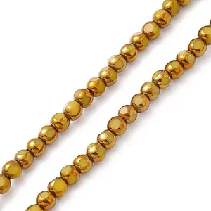 Electroplate Glass Beads Strands