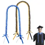 2Pcs 2 Colors Polyester Graduation Honor Rope