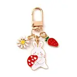 Alloy Enamel Pendant Keychains