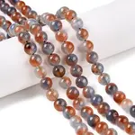 Dyed Natural White Jade Beads Strands