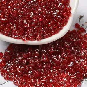 Spray Painted Glass Seed Beads