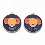 Alloy Enamel Pendants