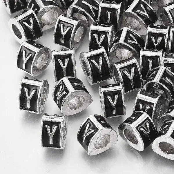 Alloy European Beads