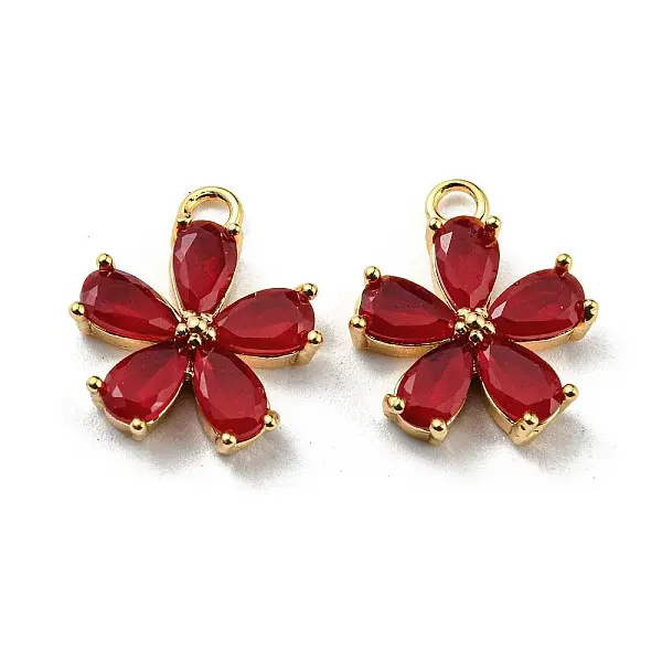 Real 18K Gold Plated Brass Charms