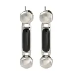 304 Stainless Steel Enamel Stud Earrings