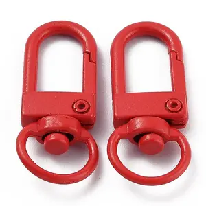 Zinc Alloy Baking Paint Swivel Snap Hooks Clasps