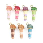 Alloy Enamel Pendants