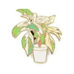 Monstera Bonsai Enamel Pin