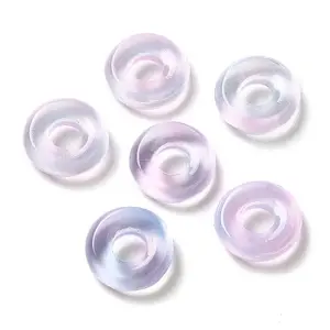 Transparent Glass European Beads