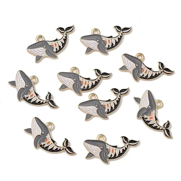 Alloy Enamel Pendants
