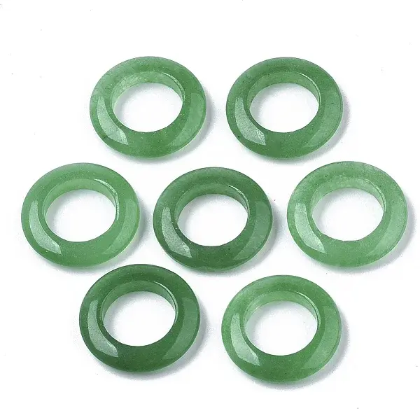 Natural Malaysia Jade Linking Rings