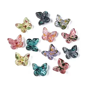 Picasso Transparent Glass Beads