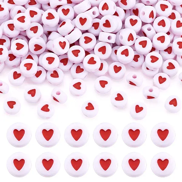 Opaque Acrylic Beads