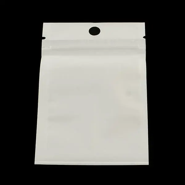 Pearl Film Plastic Resealable Packaging Bags