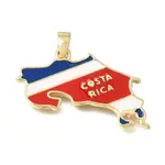 Brass Enamel Pendants