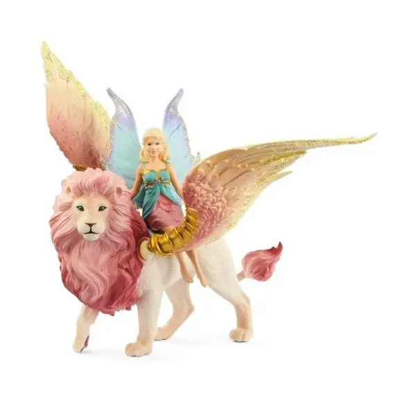 Schleich Elfí víla na okřídleném lvu
