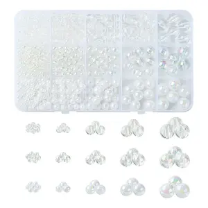 Mixed Styles Acrylic Beads