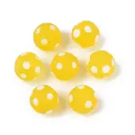 Frosted Handmade Lampwork Beads