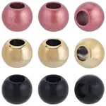 300Pcs 3 Styles Acrylic & ABS Plastic European Beads