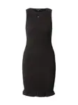 Tommy Jeans Šaty 'Smock Tank Bodycon Mini'  čierna