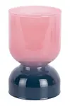 Present Time svícen dekorativní z barevného skla