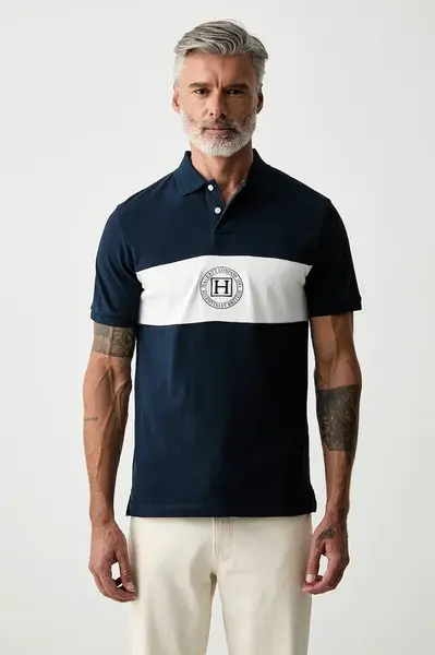 Hackett London polo pánské bavlněné