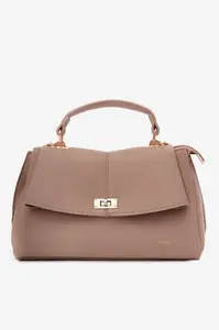 Flora&amp;Co dámská kožená kabelka Beige Sybella