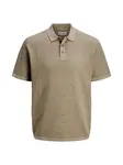 JACK & JONES Tričko 'JJEGeorge'  béžová