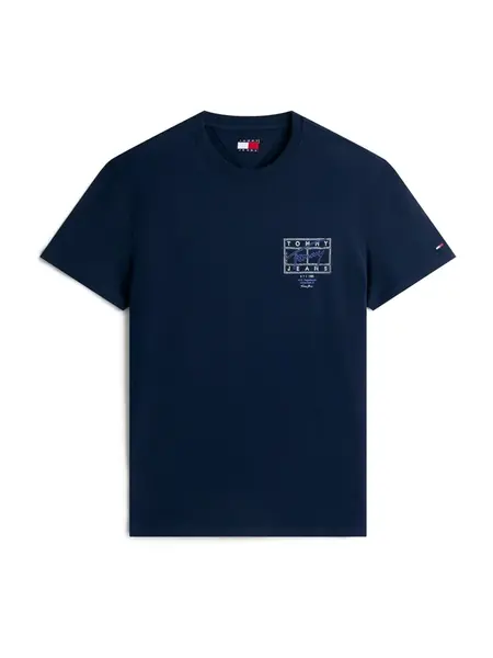 Tommy Jeans Tričko  námornícka modrá
