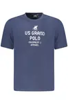 Pánske tričko US Grand Polo modré