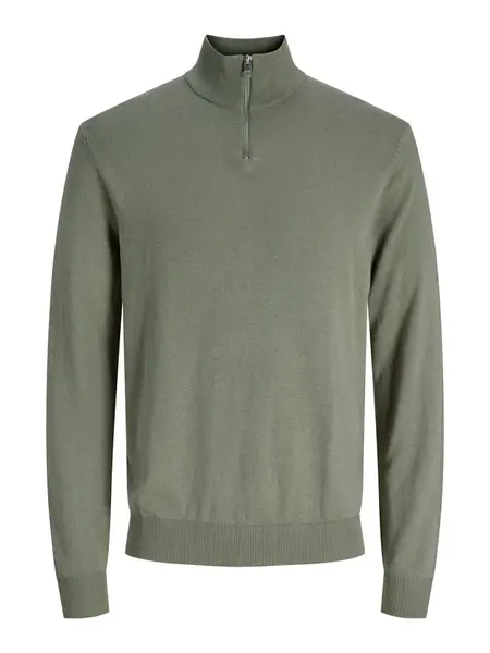 JACK & JONES Sveter 'JJEmil'  tmavosivá