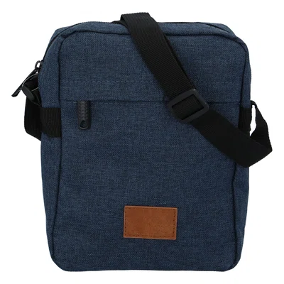Unisex látková crossbody taška modrá - New Rebels Rebelas