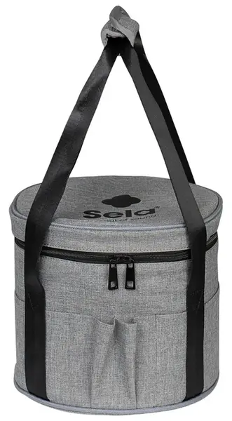 Sela Crystal Singing Bowl Bag 8"