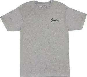 Fender Transition Logo Tee, Athletic Gray, XL