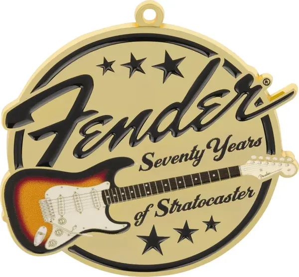 Fender 70th Anniversary Stratocaster Ornament, 2024