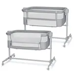 Kinderkraft Postýlka dětská polohovatelná Nestee Up2 Full Light Grey