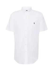 Polo Ralph Lauren Košeľa  tmavomodrá / biela