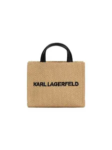 Karl Lagerfeld Kabelka  béžová / čierna