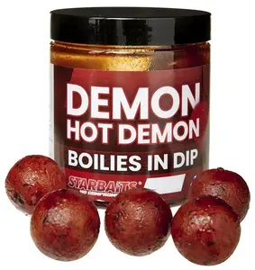 Starbaits boilies in dip concept hot demon 150 g - 24 mm