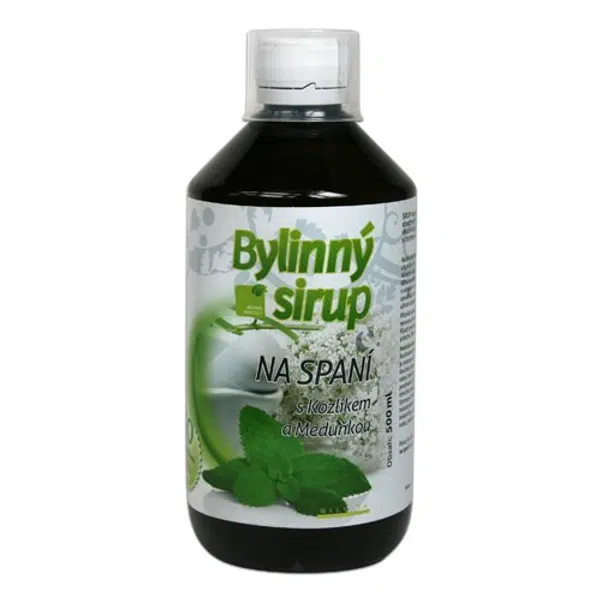 Silvita Kozlík + Meduňka bylinný sirup na spaní 500 ml