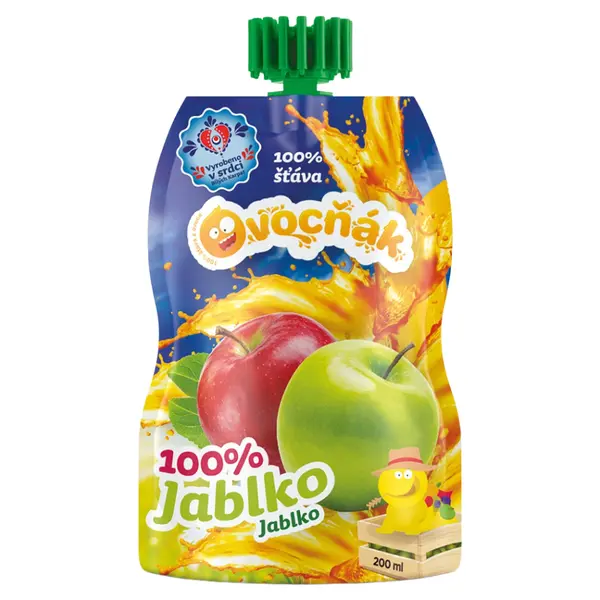 OVOCŇÁK Mošt jablko 200 ml
