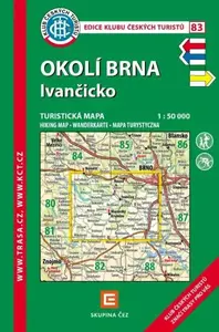 KČT 83 Okolí Brna, Ivančicko / turistická mapa 1:50T
