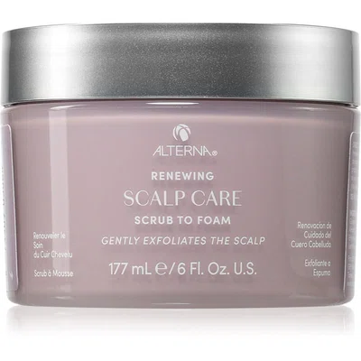 Alterna Scalp Care Scrub To Foam exfoliační šampon se zklidňujícím účinkem 177 ml