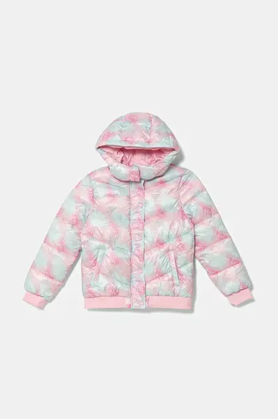 Dětská bunda Guess růžová barva, J5YL02 WEGY0