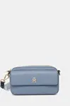 Kabelka Tommy Hilfiger modrá barva, AW0AW17455