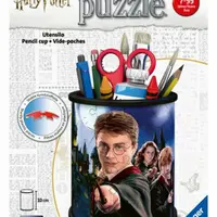 Puzzle 3D Stojan na tužky Harry Potter/54 dílků