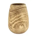 VÁZA, dřevo, 27 cm
