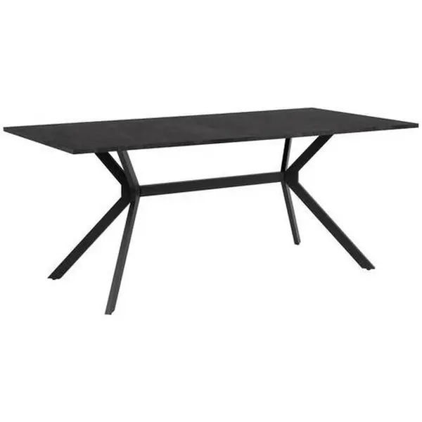 MID.YOU JÍDELNÍ STŮL, černá, barvy břidlice, 180/90/75 cm