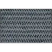 Esposa DVEŘNÍ ROHOŽKA, 60/90 cm, antracitová, modrošedá